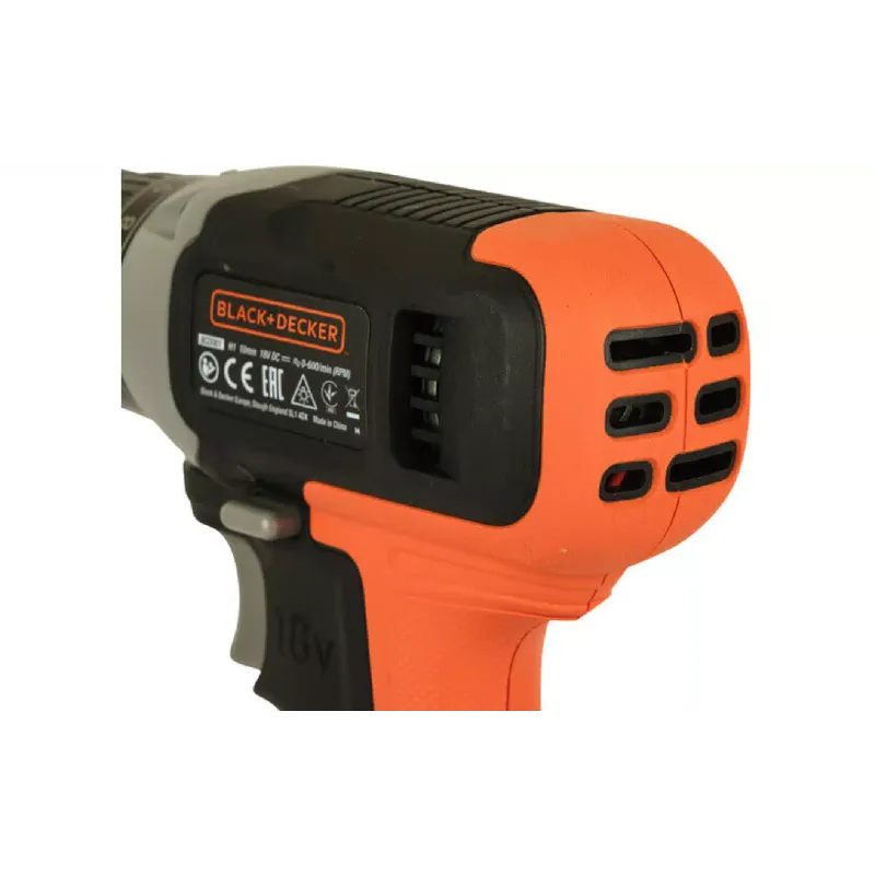 Drill-screwdriver Black+Decker, Black (BCD001C1)