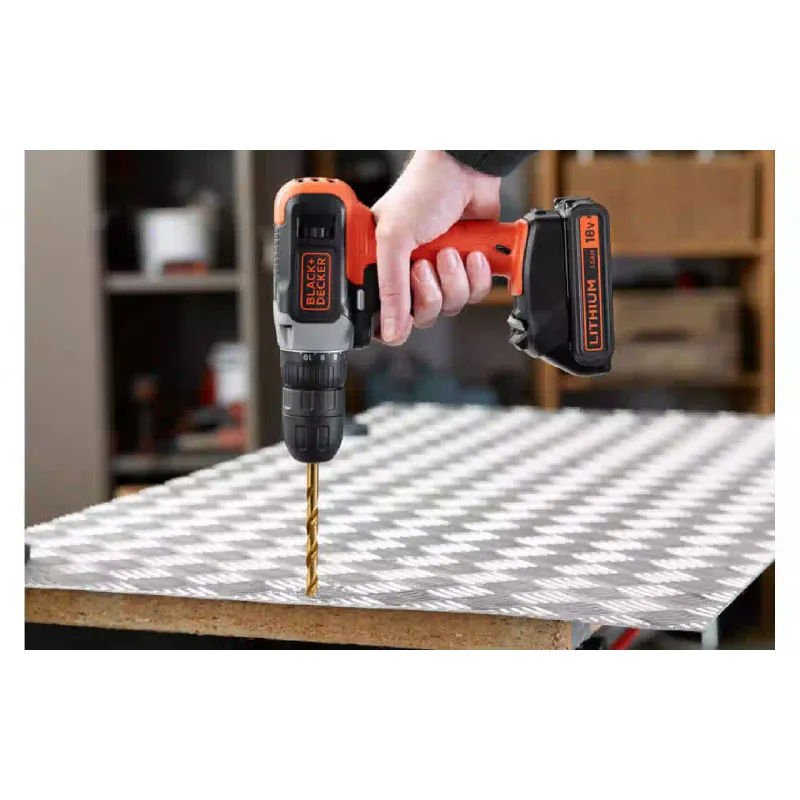 Drill-screwdriver Black+Decker, Black (BCD001C1)