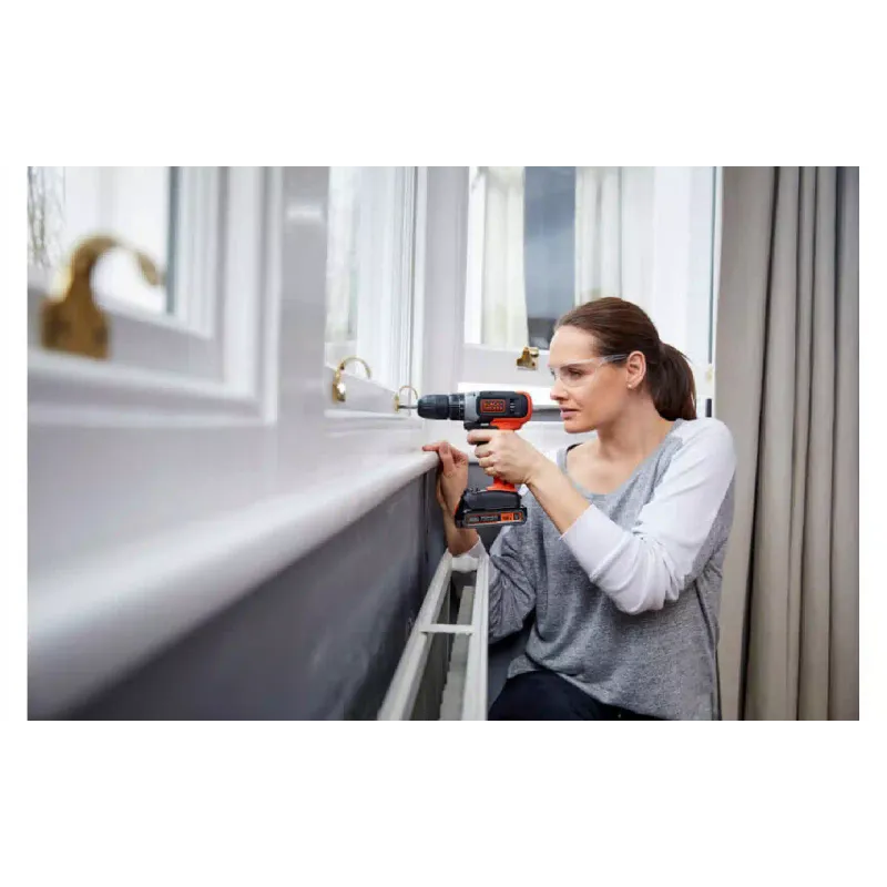 Drill-screwdriver Black+Decker, Black (BCD001C1)