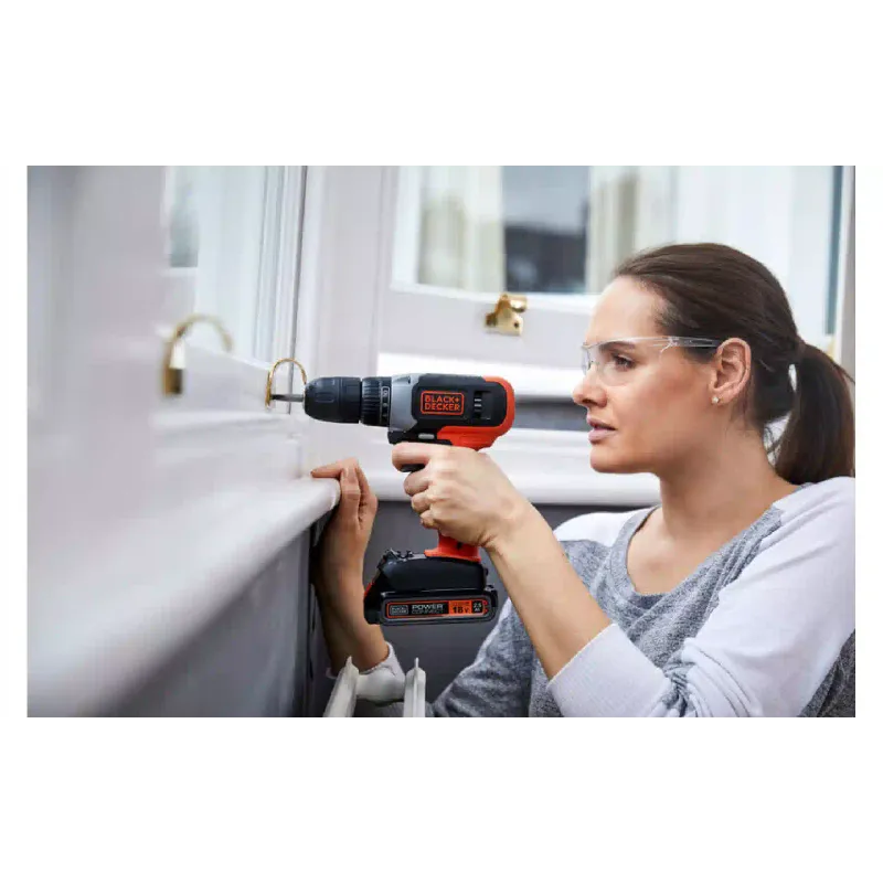 Drill-screwdriver Black+Decker, Black (BCD001C1)