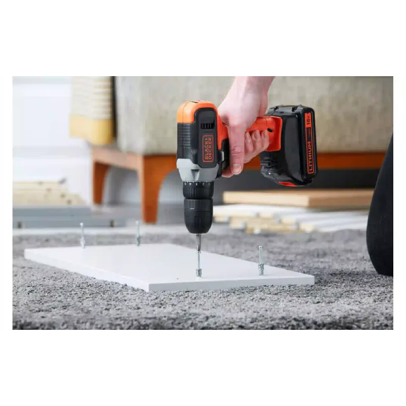 Drill-screwdriver Black+Decker, Black (BCD001C1)