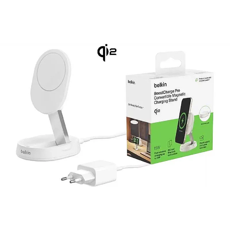 شاحن Belkin, White (WIA008VFWH)