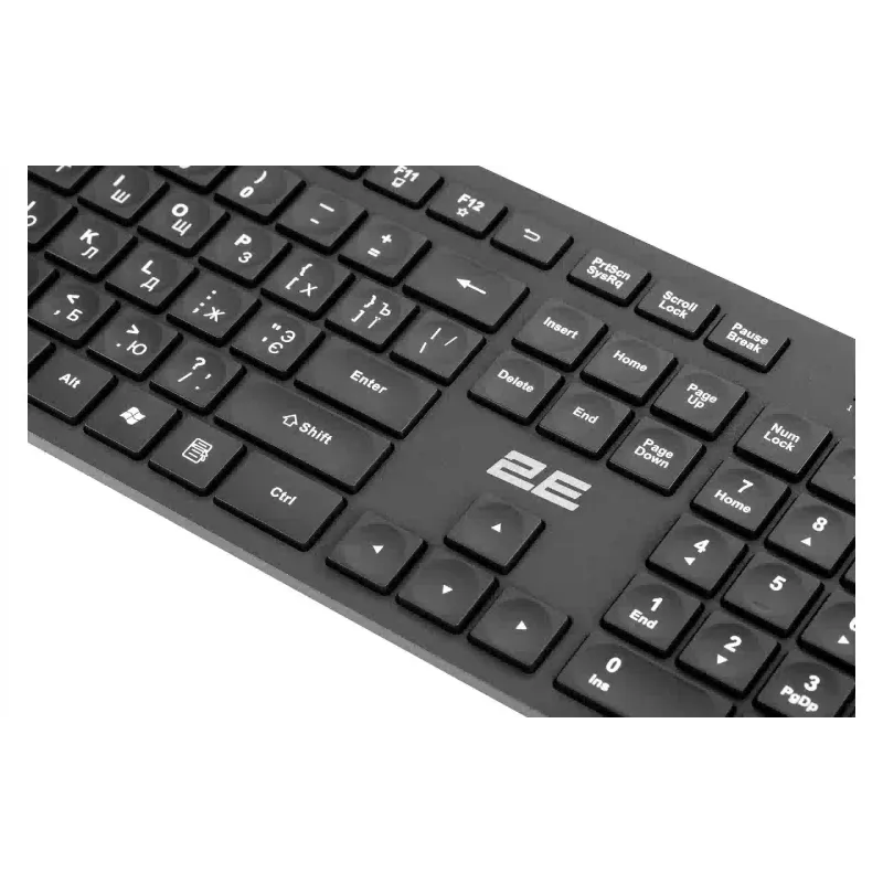 Keyboard + Mouse 2E MK420 (2E-MK420WB), Black