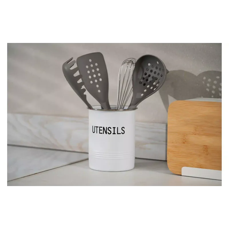 Kitchen utensil stand Ardesto Midori, White (AR0915W)