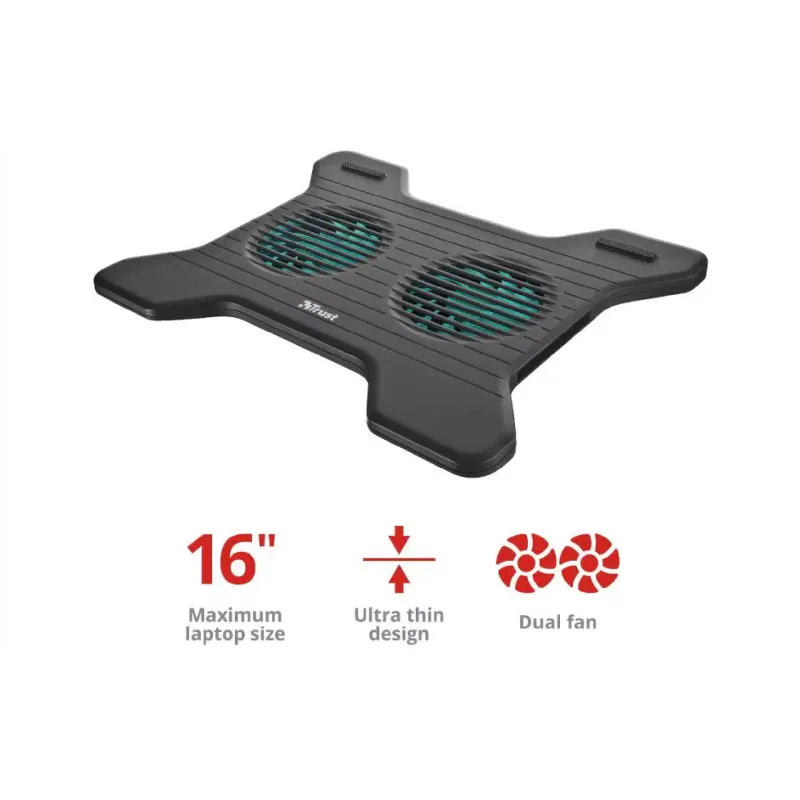 Стойка за лаптоп Trust Xstream Breeze Cooling Stand (17805_TRUST)