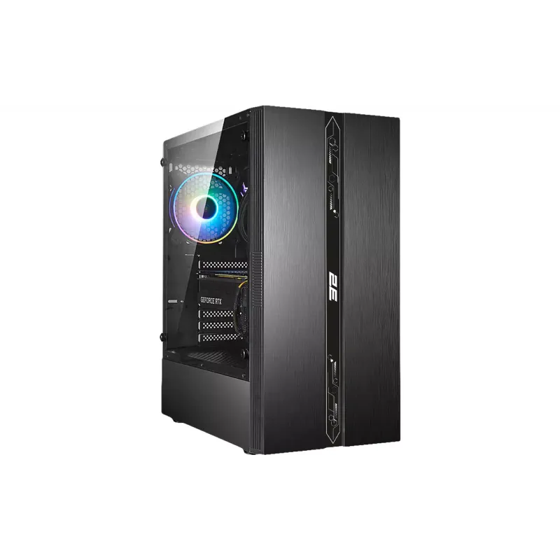 Gabinete para PC 2E Runa G2107, Black (2E-G2107)