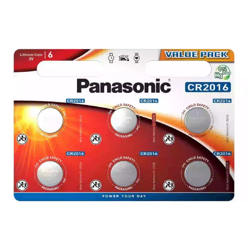 Μπαταρία Panasonic (CR-2016EL/6B)