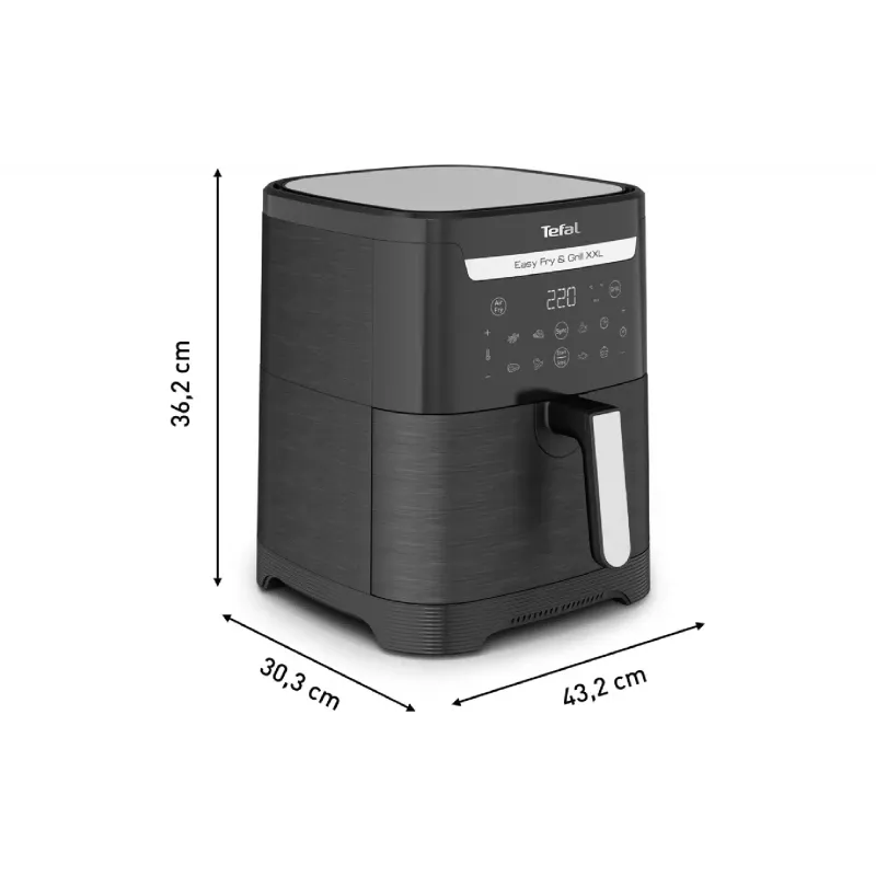 Večnamenska pečica Tefal, Black (EY801815)