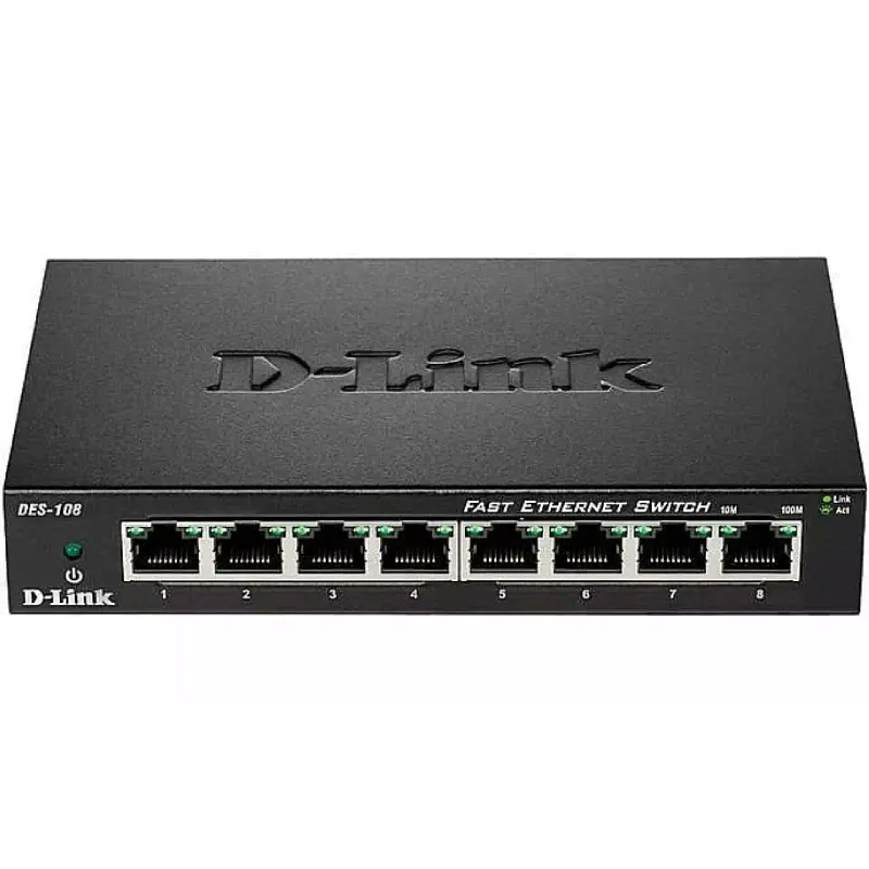 Превключвател D-Link (DES-108)