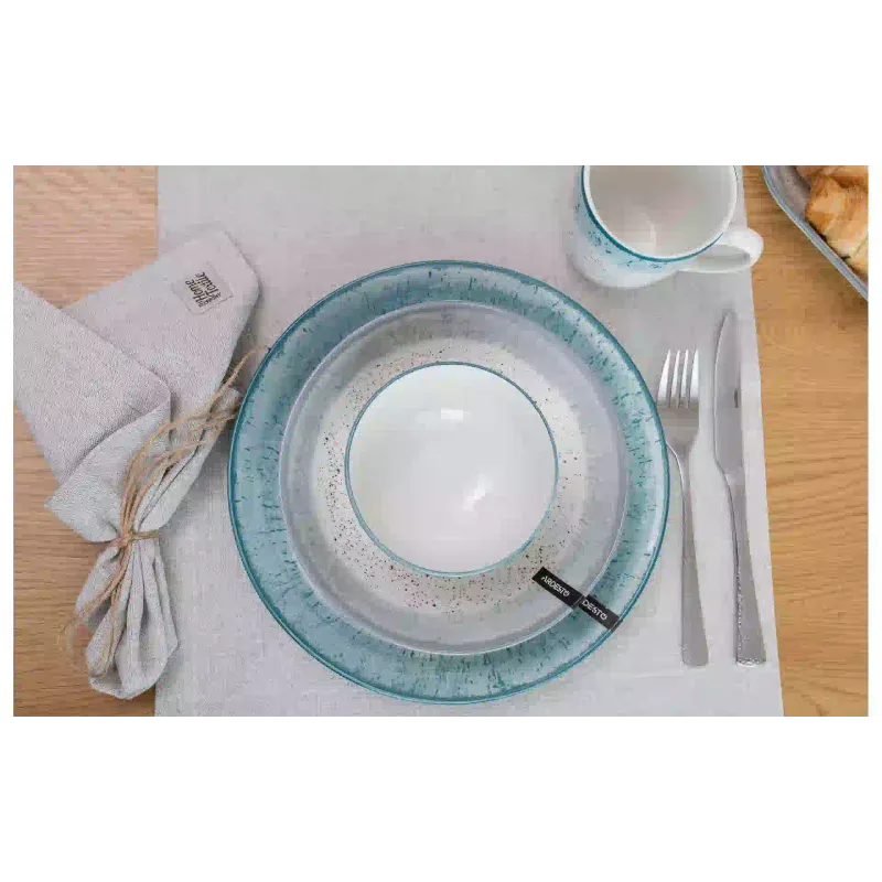 طبق العشاء Ardesto Siena, Light Blue (AR2927SWB)