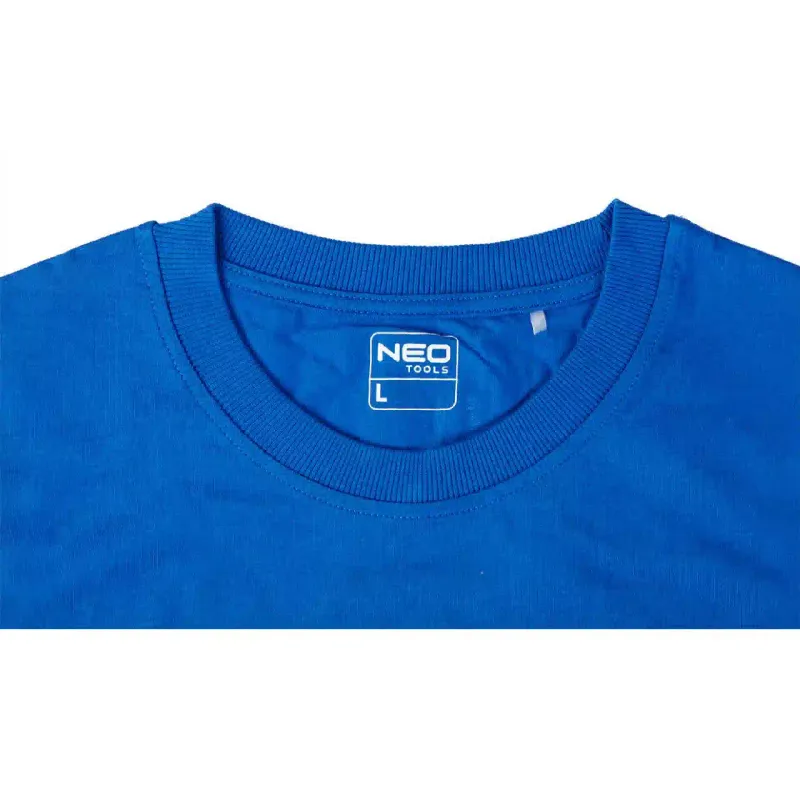 Тениска Neo Tools, Blue (81-615-L)
