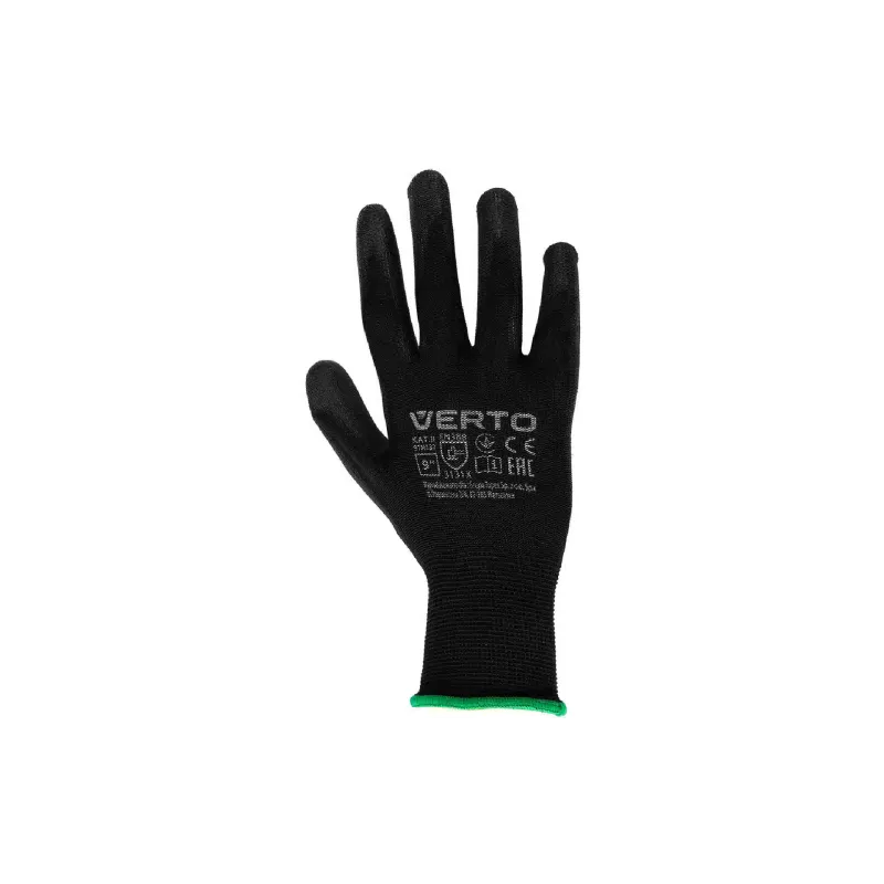 قفازات العمل Verto, Black (97H136)