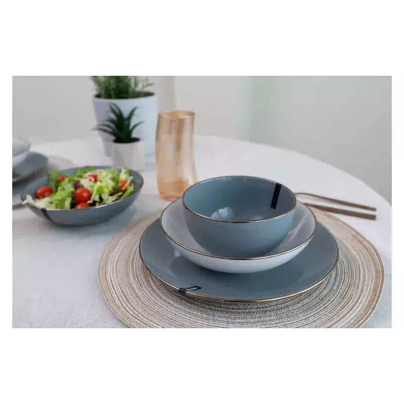 Dinner plate Ardesto Bagheria, Gray (AR2926GREY)