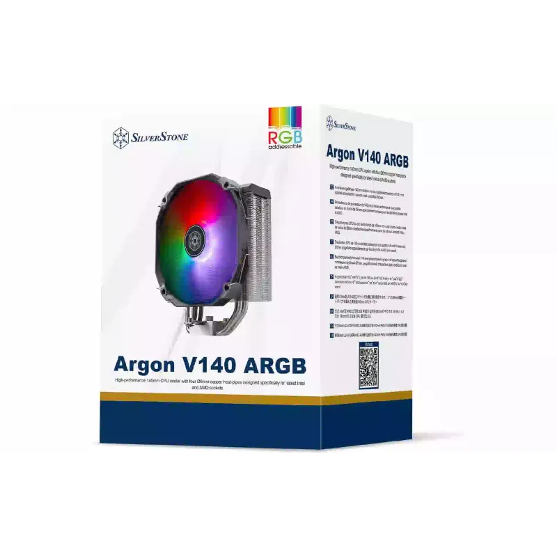 مبرد وحدة المعالجة المركزية SilverStone (SST-ARV140-ARGB)