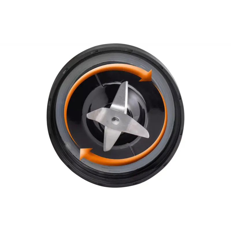 Блендер для смузі Gorenje (BSM600E), 600 мл, 320 Вт, Black/Stainless steel