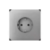 Передняя панель для розетки Ajax, Grey (000046676)