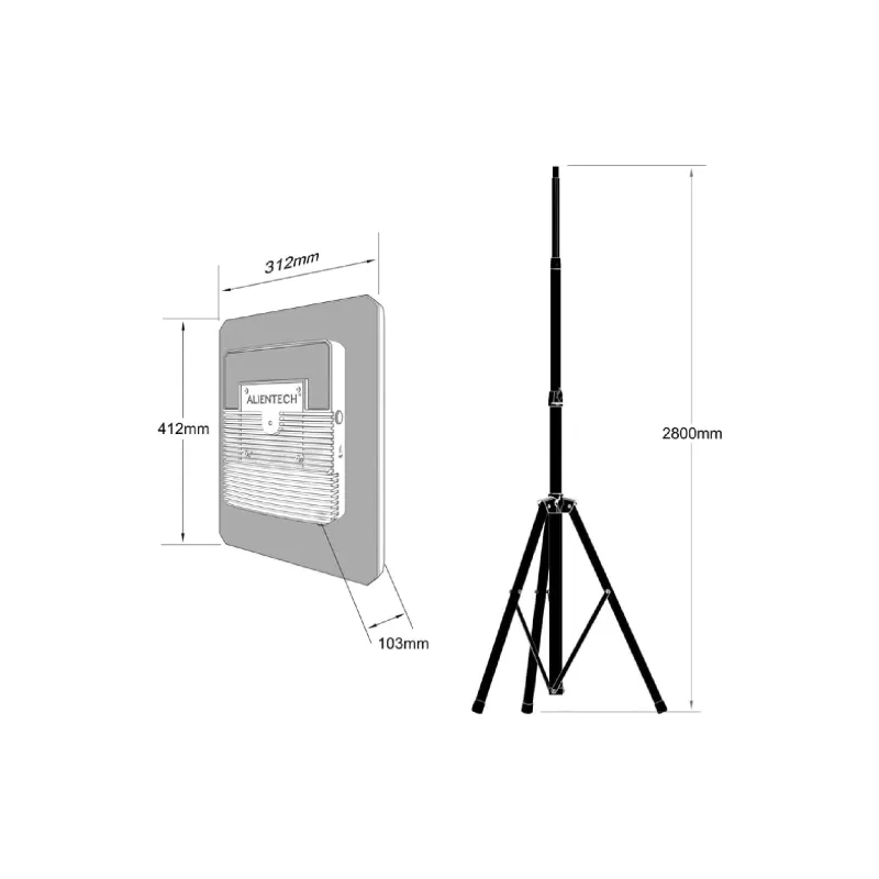 amplificador de señal de antena Alientech (DMX-09122450DSB/EU)