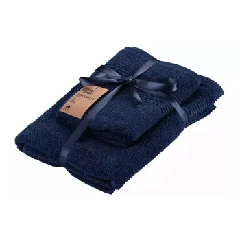 Frottír törölköző Ardesto Lotus, Dark Blue (ART2357DB)