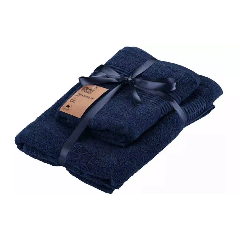 Toalha felpuda Ardesto Lotus, Dark Blue (ART2357DB)