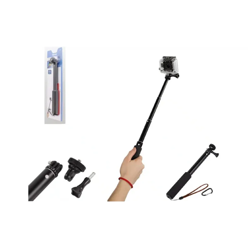 Einbeinstativ für Smartphones Hama Selfie-90, Black (00004299)
