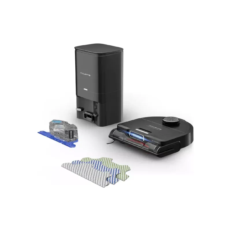 Aspirador de pó robô Rowenta, Black (RR9695WH)