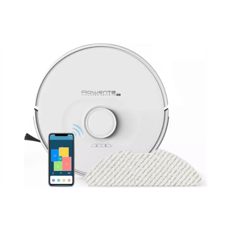مكنسة كهربائية روبوتية Rowenta, White (RR8577WH)