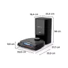 Aspirador de pó robô Rowenta, Black (RR9695WH)
