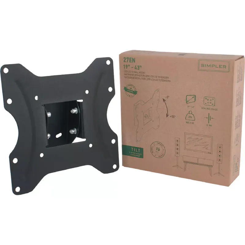 Βάση στήριξης για οθόνη με δυνατότητα κλίσης KSL (27EN)