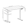 Компютърно бюро 2E, White (2E-CE120W-MECHANIC)