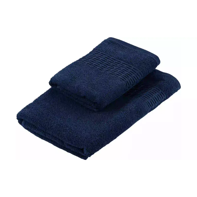 Toalha felpuda Ardesto Lotus, Dark Blue (ART2357DB)