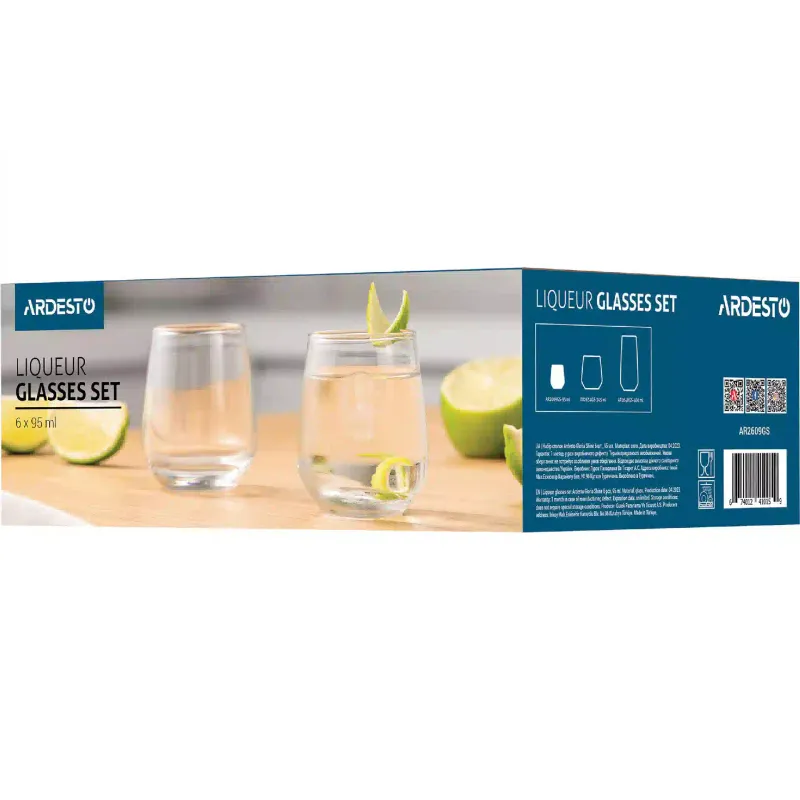كومة Ardesto Gloria Shine, Transparent (AR2609GS)