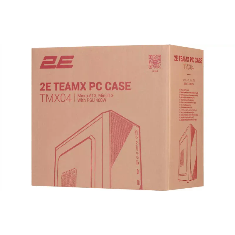 PC-tok 2E TeamX, Black (2E-TMX04)