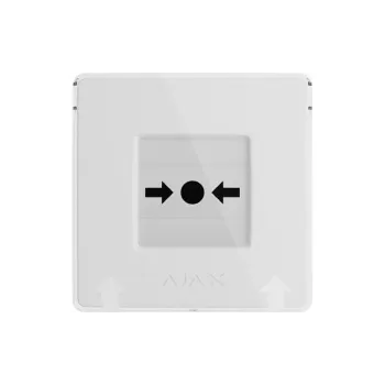 Gomb Ajax, White (000044796)