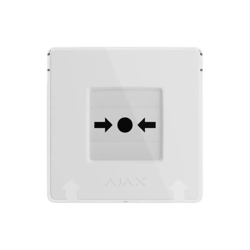 Gomb Ajax, White (000044796)