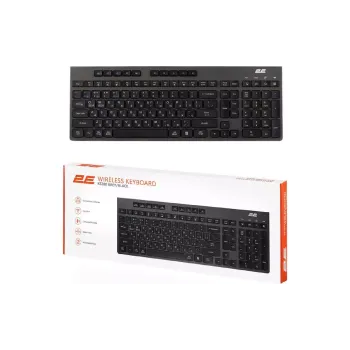 Membrane keyboard 2E  Black/Grey KS280 (2E-KS280WBGR_UA)