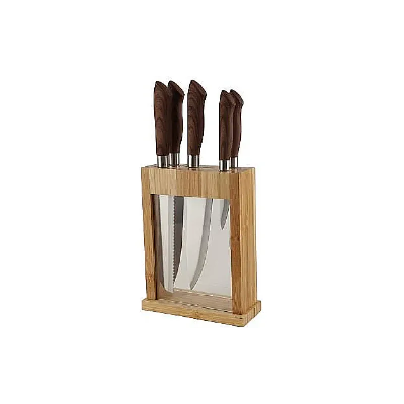 Set of knives Ardesto Midori, Brown (AR2105GR)