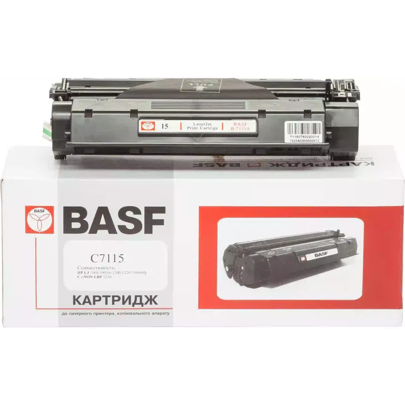 Картридж BASF (BASF-KT-C7115A), Black