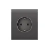 Κεντρικό πάνελ για πρίζα Ajax, Grey (000046698)