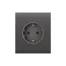 Központi panel a csatlakozóaljzathoz Ajax, Grey (000046698)