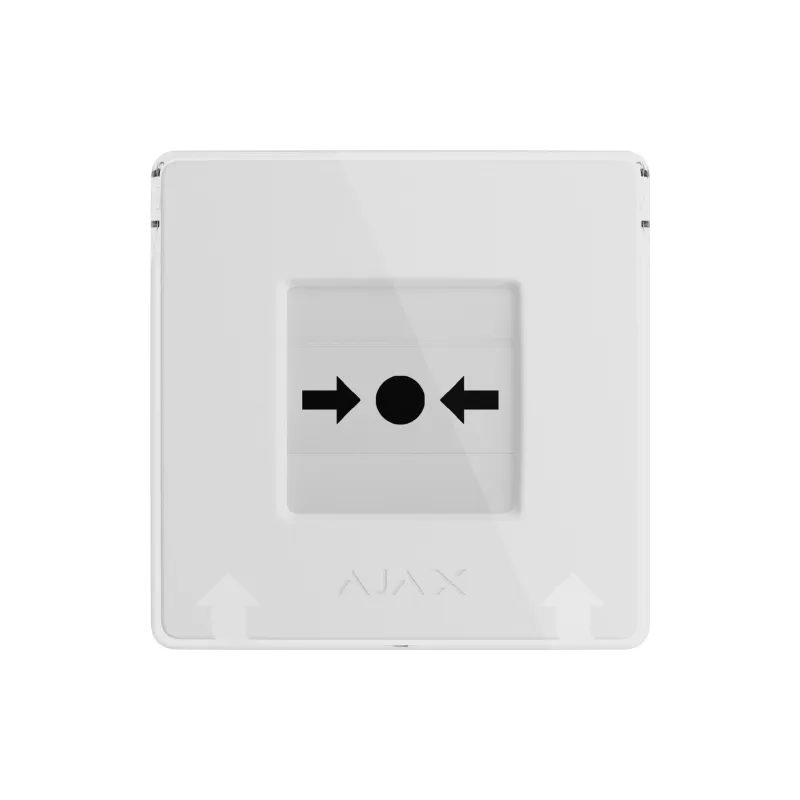 Gomb Ajax, White (000044796)