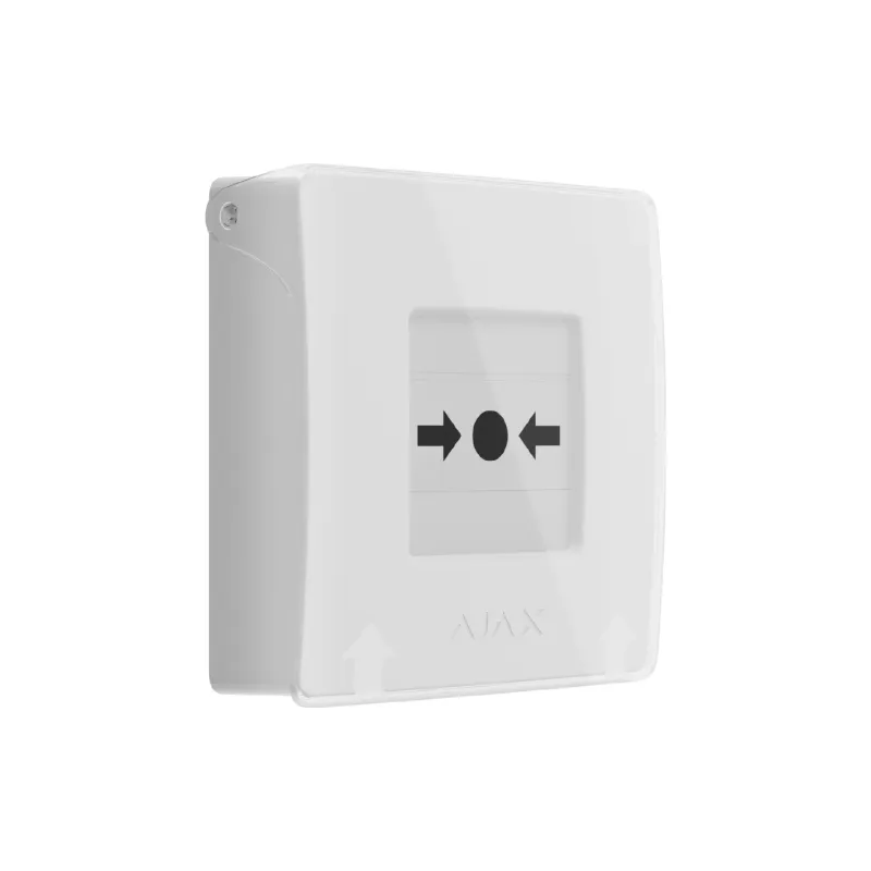 Gomb Ajax, White (000044796)