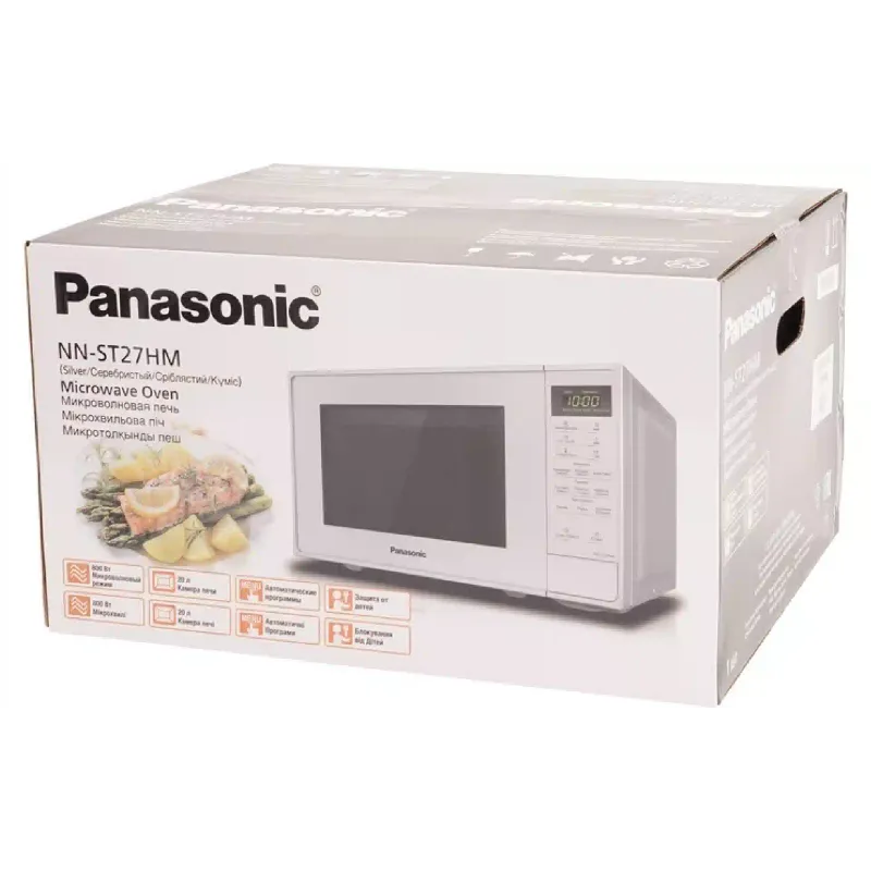 Микровълнова фурна Panasonic, Grey (NN-ST27HMZPE)
