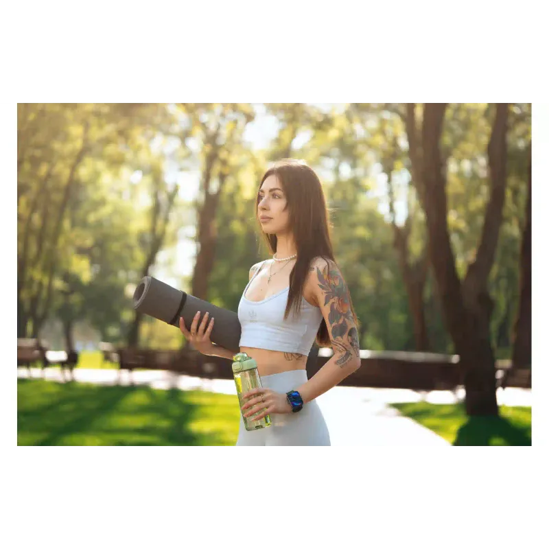 Смарт-годинник 2E Alpha SQ Music Edition (2E-CWW40BKGN), 46 мм, Black/Green