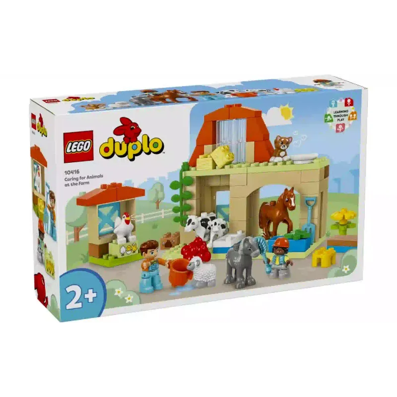 Constructor LEGO Duplo Caring for Animals at the Farm (10416)