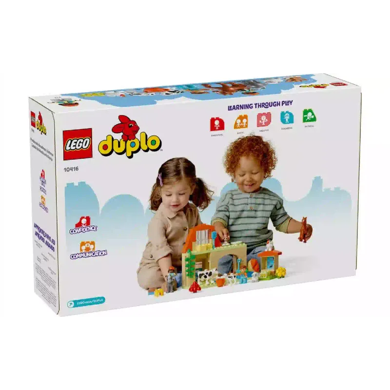 Constructor LEGO Duplo Caring for Animals at the Farm (10416)