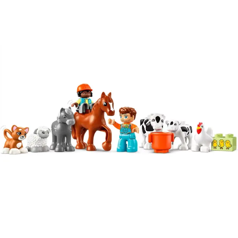 Constructor LEGO Duplo Caring for Animals at the Farm (10416)