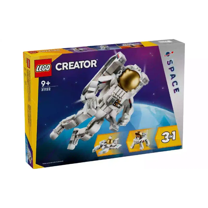 Construtor LEGO Creator 3-in-1 Space Astronaut (31152)