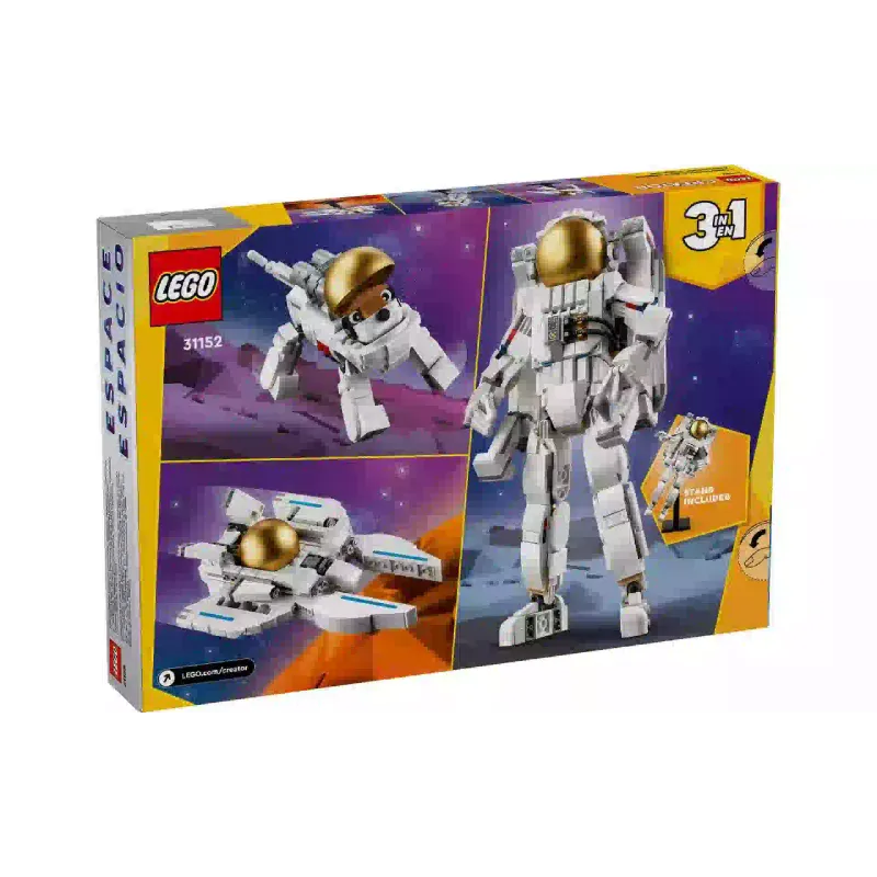 Construtor LEGO Creator 3-in-1 Space Astronaut (31152)