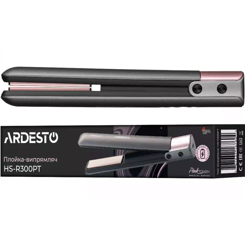 مكواة فرد الشعر Ardesto, Gray (HS-R300PT)