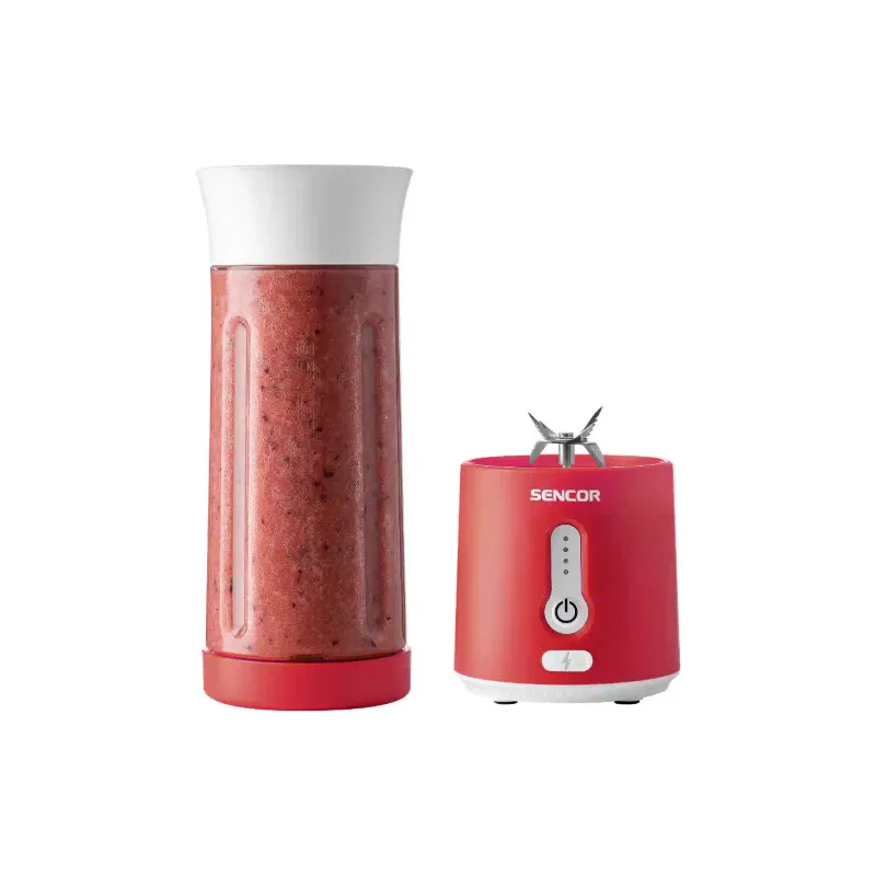 Smoothie blender Sencor (SBL134RD), 500 ml, 150 W, White/Red